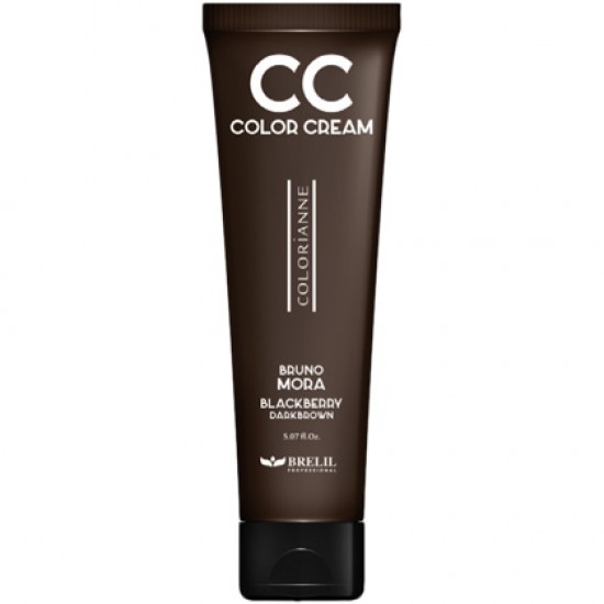 CC krém - výživný farbiaci krém, temná ostružina